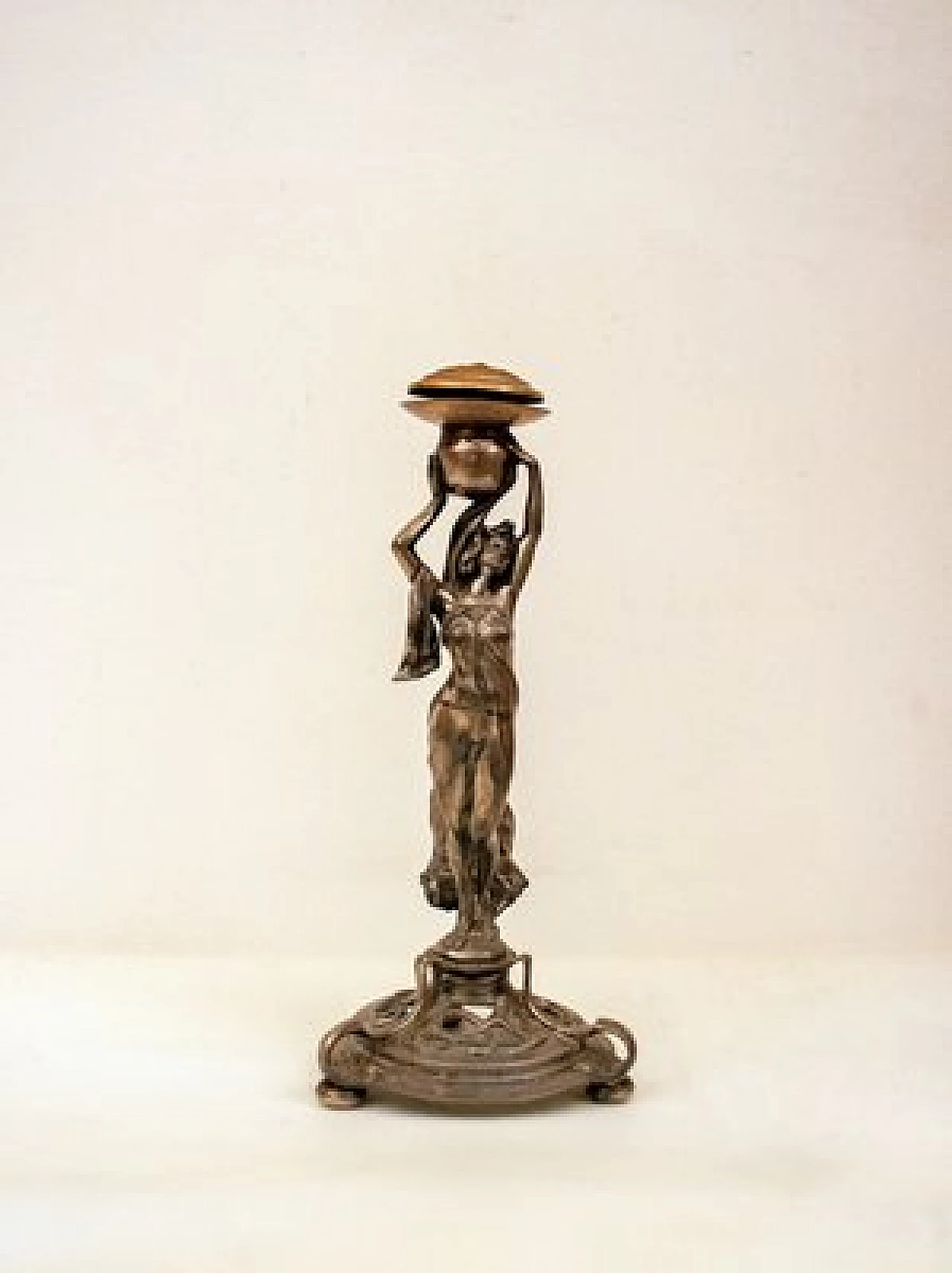 Silver table sculpture from WMF, 1920s 1