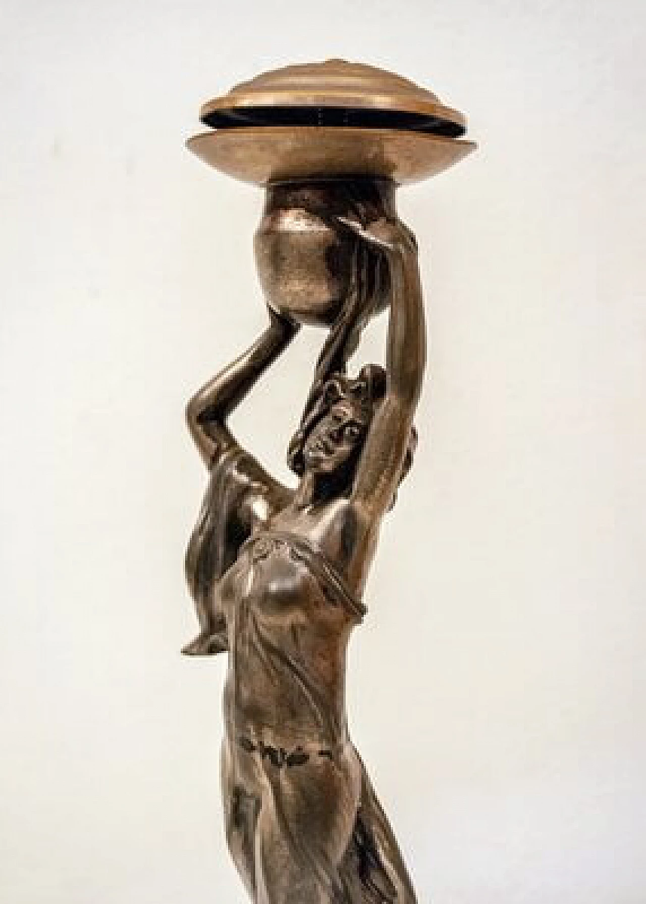 Silver table sculpture from WMF, 1920s 3