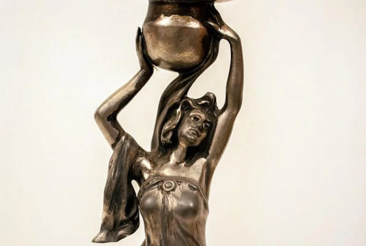 Silver table sculpture from WMF, 1920s 4