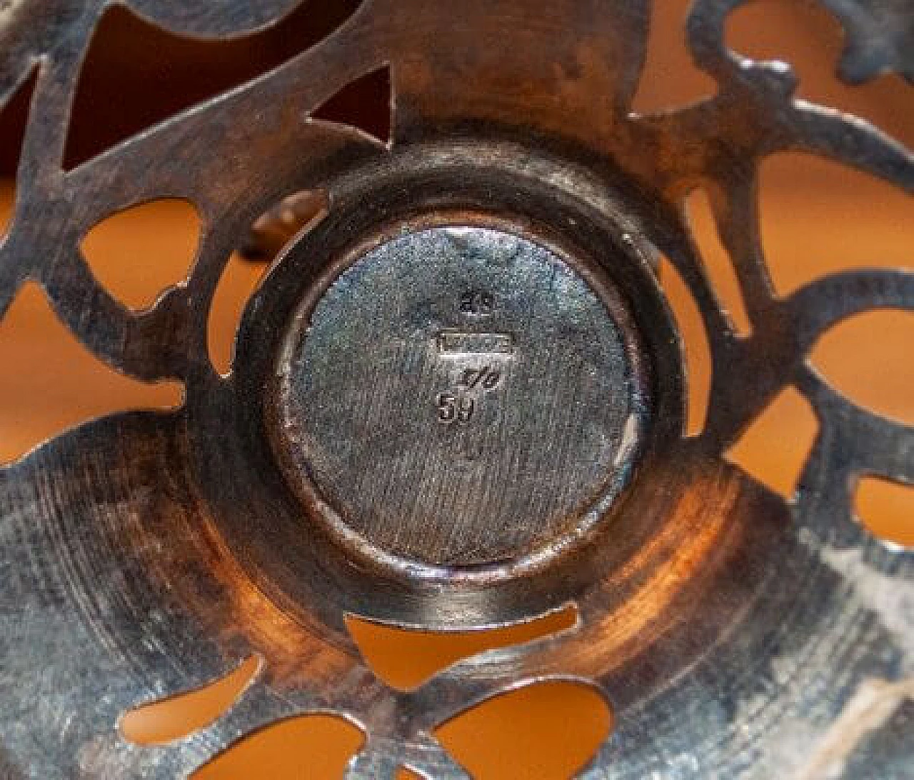 Scultura da tavolo in argento di WMF, anni '20 6