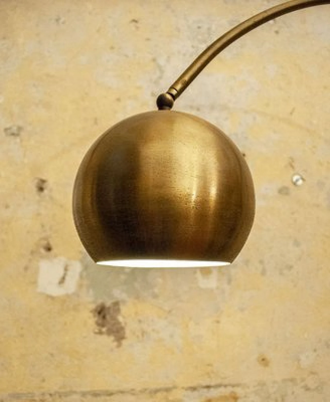 Brass floor lamp from Reggiani, 1970s 4