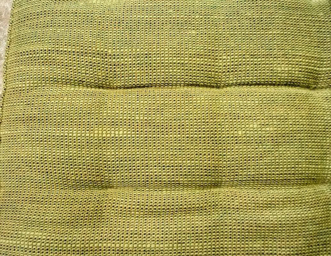 Sofa with green fabric by Florence Knoll Bassett from Knoll Inc., 1954 3