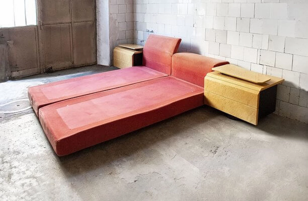 Pair of daybeds by Giovanni Offredi for Saporiti, 1970s 2