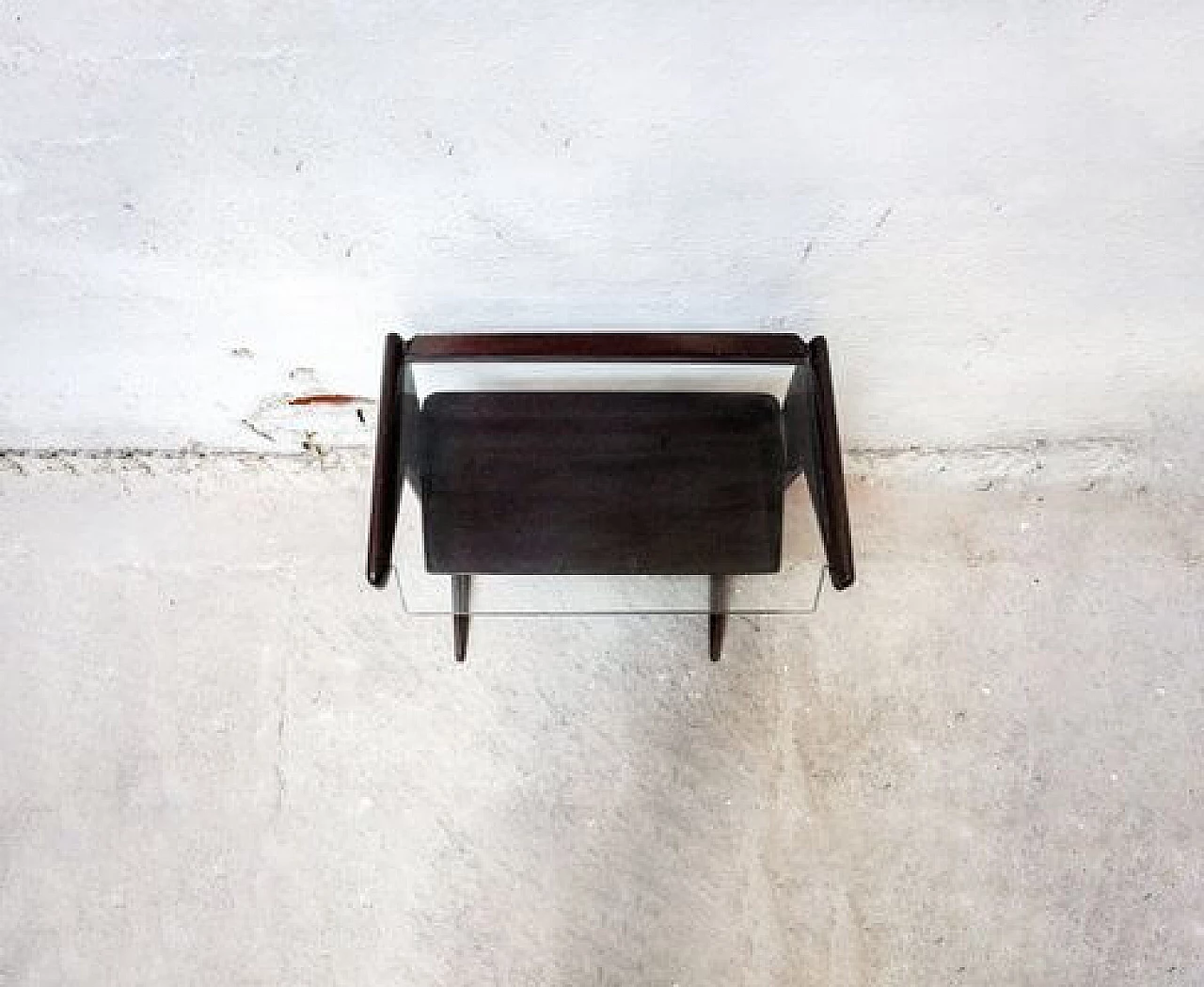 Mahogany coffee table by Ico Luisa Parisi for De Baggis, 1950s 5