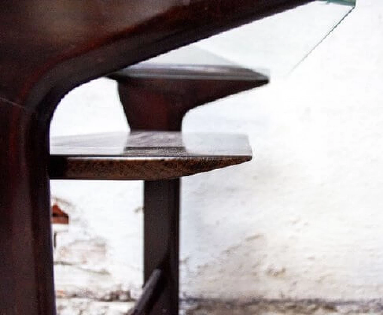 Mahogany coffee table by Ico Luisa Parisi for De Baggis, 1950s 6