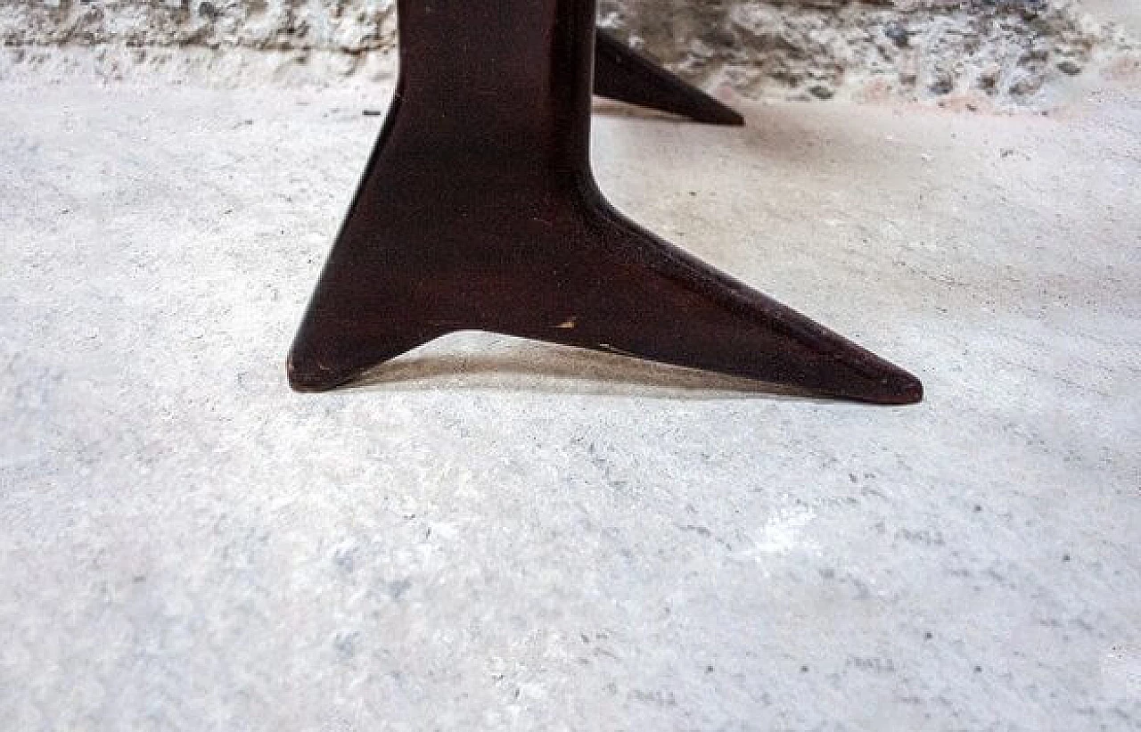 Tavolino da caffè in mogano di Ico Luisa Parisi per De Baggis, anni '50 9