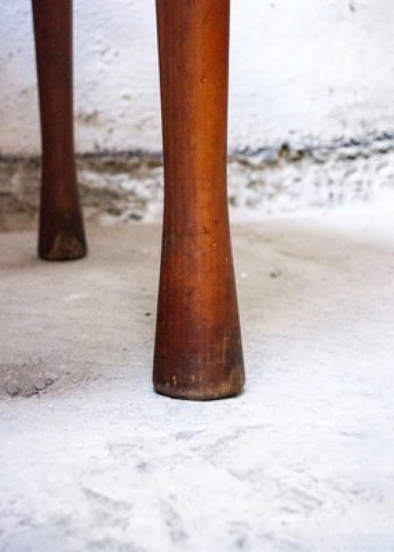 Babe oval table in cherry wood by Vico Magistretti for ICF De Padova, 1988 10