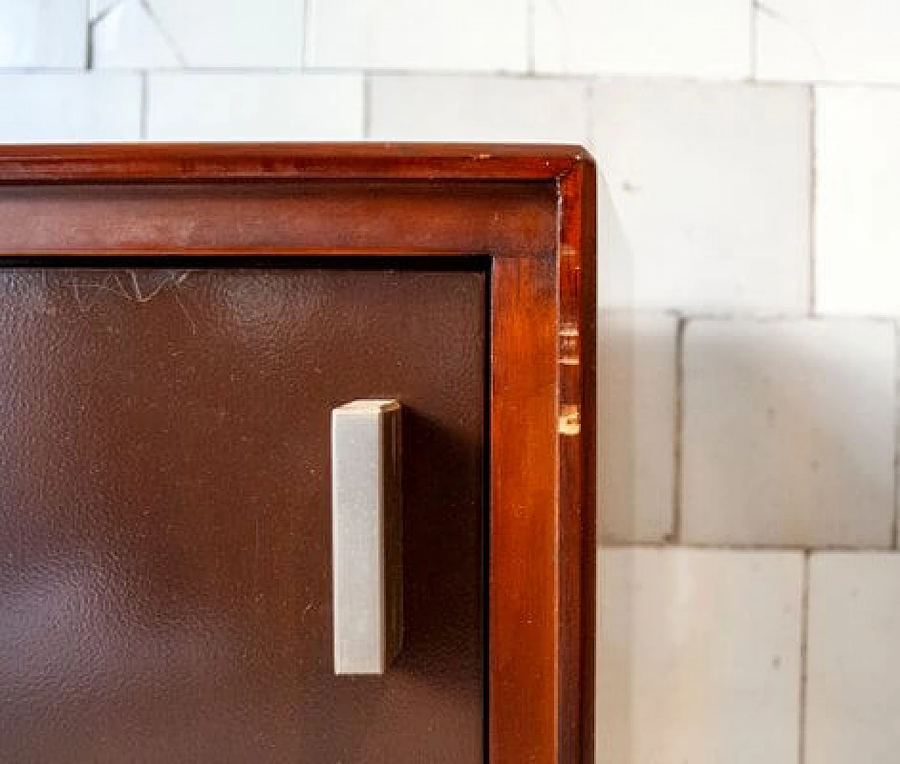 Credenza in teak ed acciaio di Gianni Moscatelli per Formanova, anni '70 8