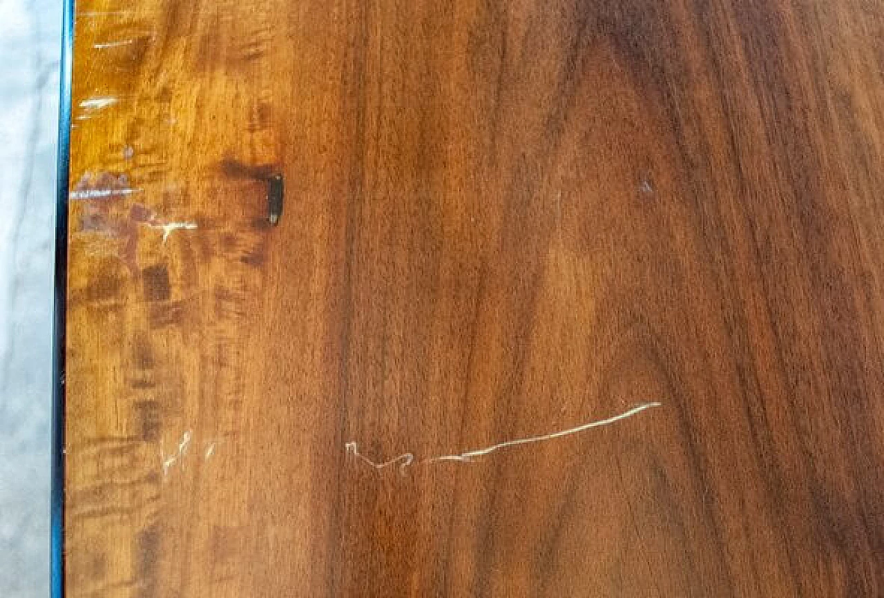 Credenza in teak ed acciaio di Gianni Moscatelli per Formanova, anni '70 10