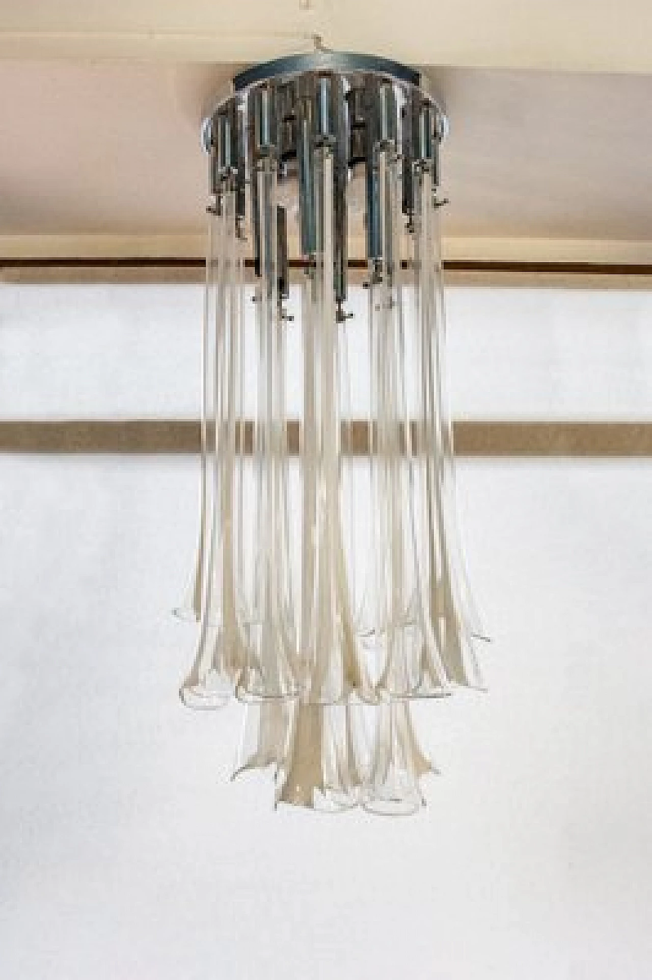 Cali ceiling lamp by Ettore Fantasia and Gino Poli for Sothis, 1970s 1