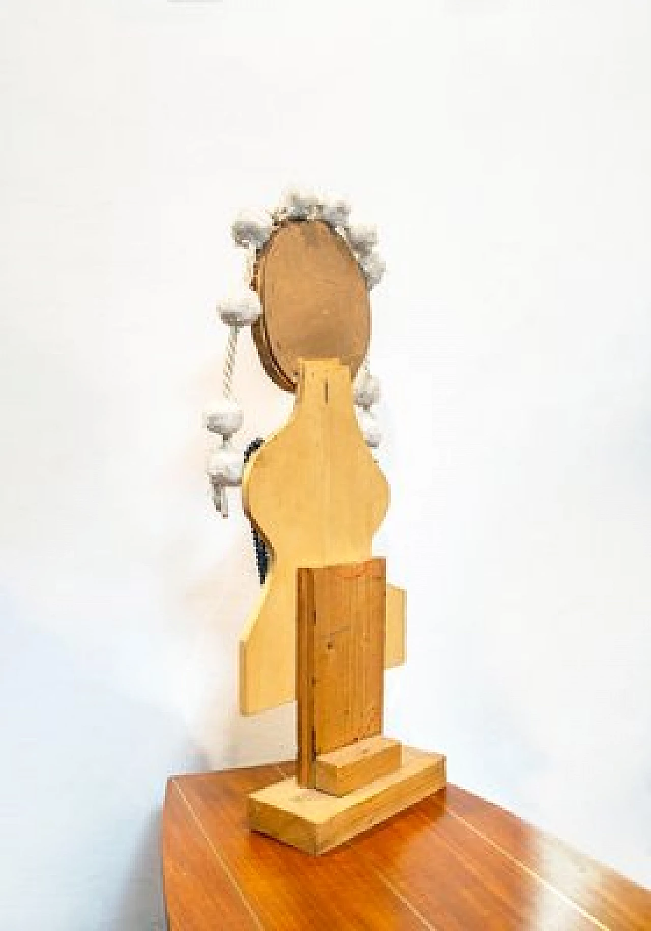 Enrico Baj, 'Regina' sculpture, various materials, 1970s 4