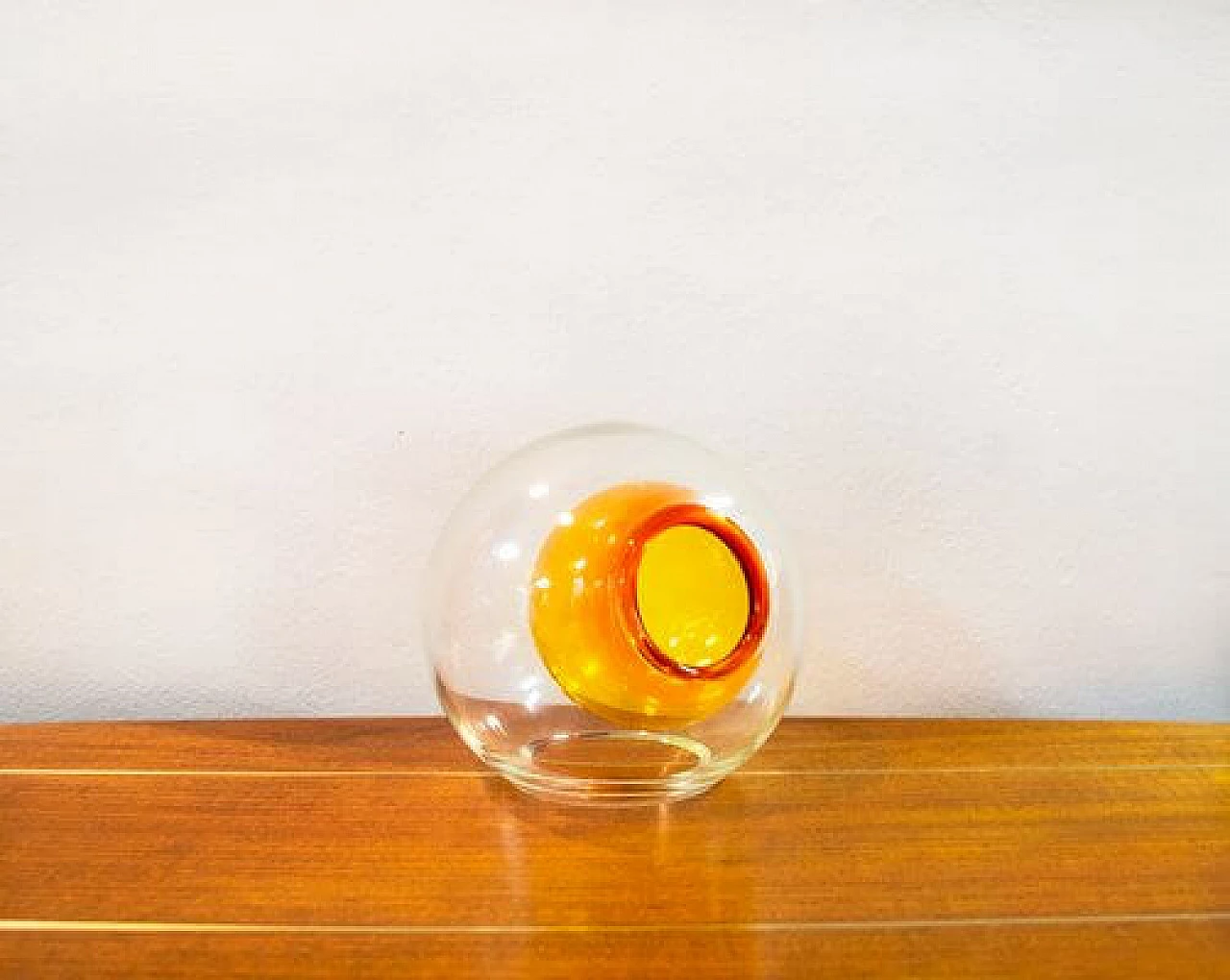 3 Vasi in vetro di Murano di Enrico Capuzzo per Vistosi, anni '60 3