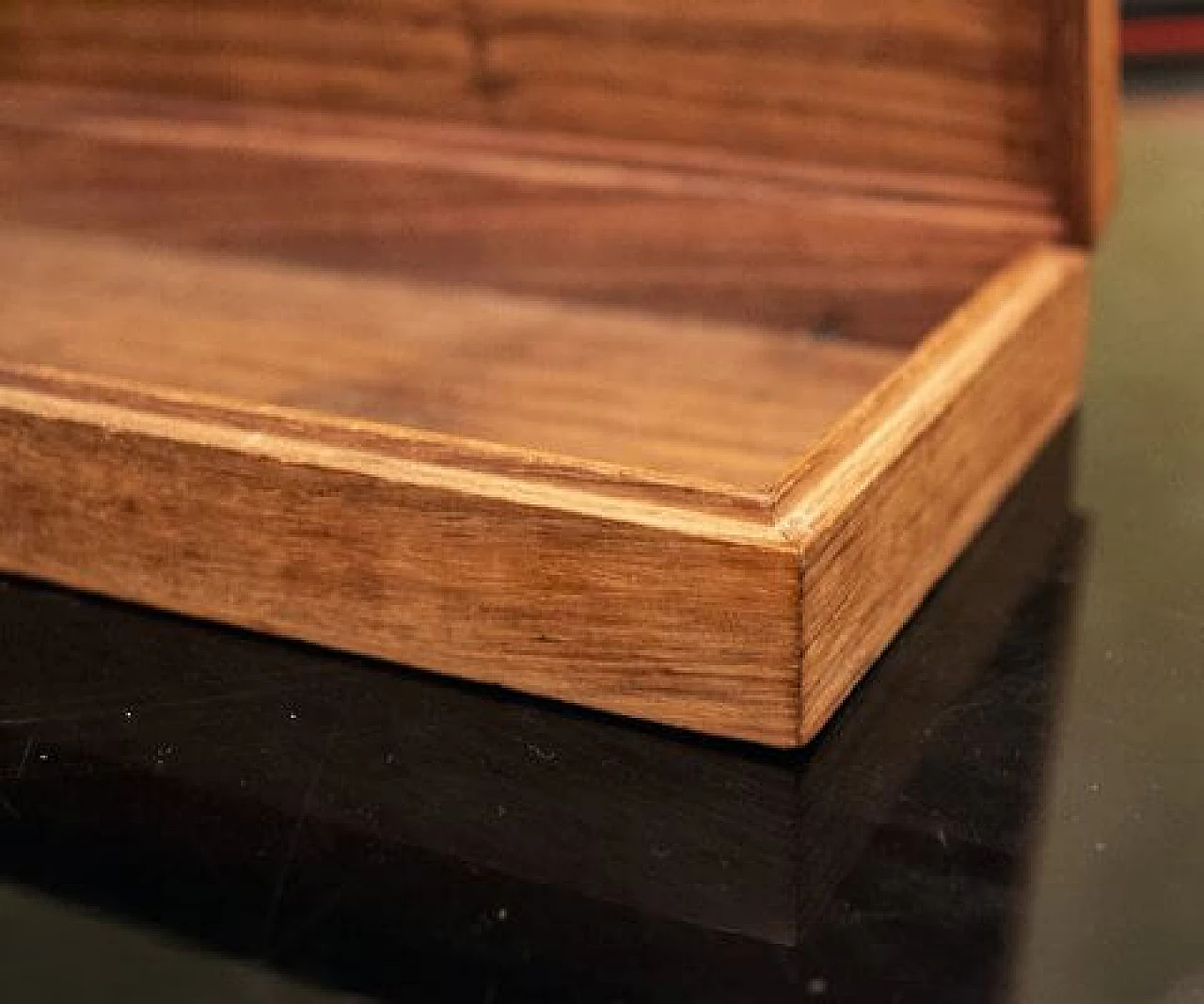Scatola in legno con decorazione in argento di Ottaviani, anni '60 3