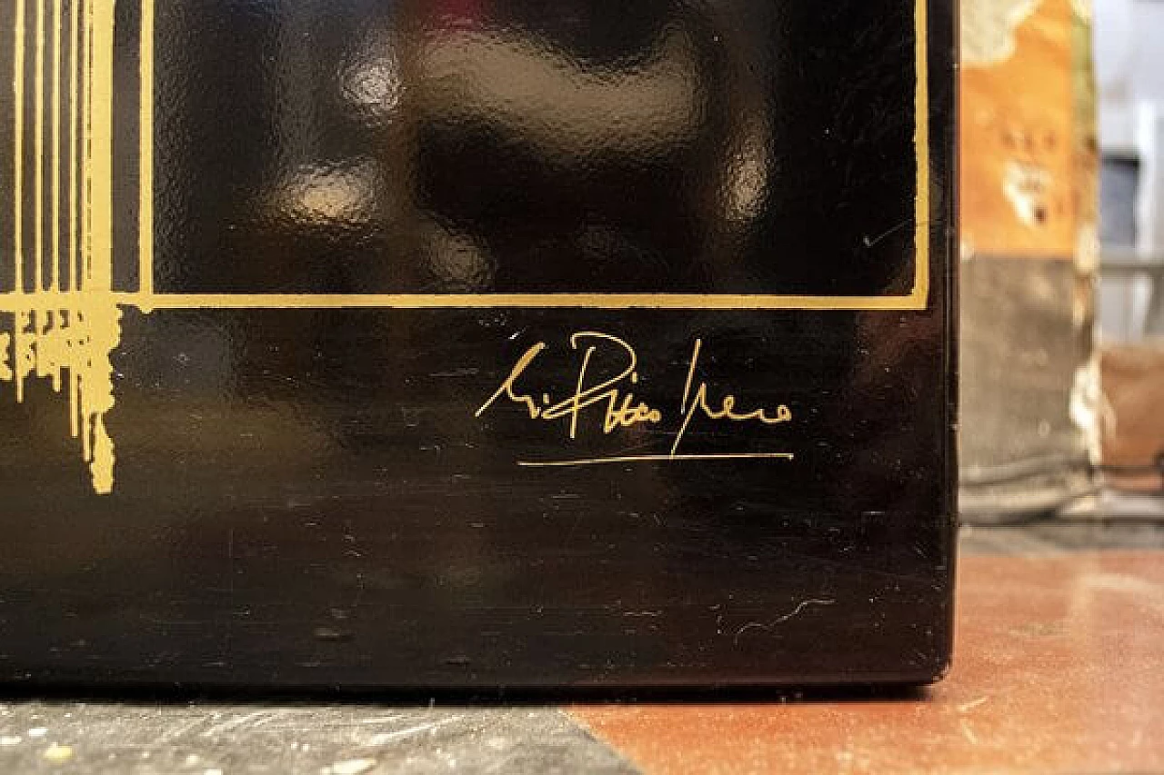 Lampada Arpa di Alfredo Pizzo Greco per Zanotta, anni '70 7