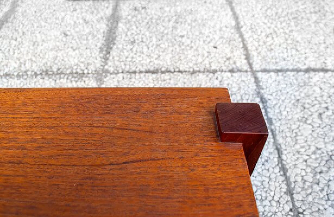 Teak wooden coffee table, 1960s 5