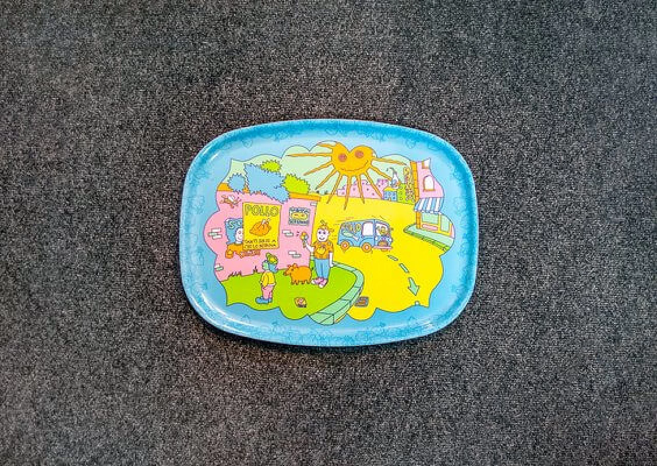 Melamine tray by Sergio Cascavilla for Alessi, 1997 1