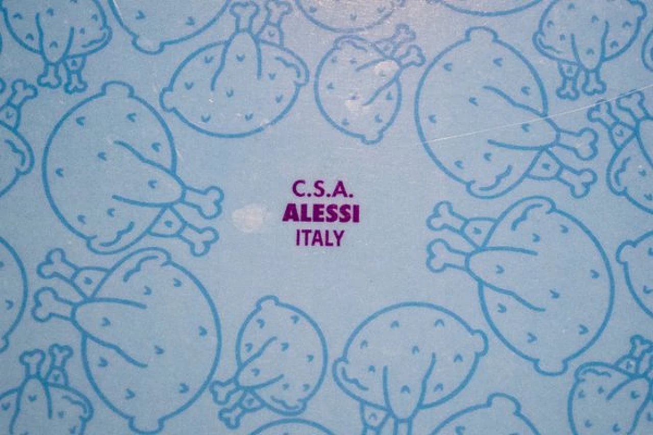 Pair of melamine trays by Sergio Cascavilla for Alessi, 1997 8
