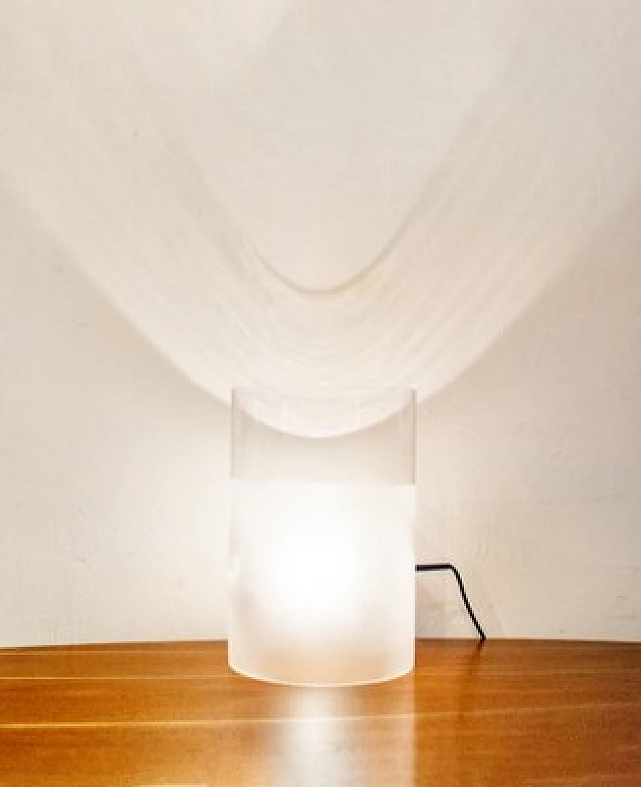 Glass Fatua table lamp by Guido Rosati for Fontana Arte, 1972 2