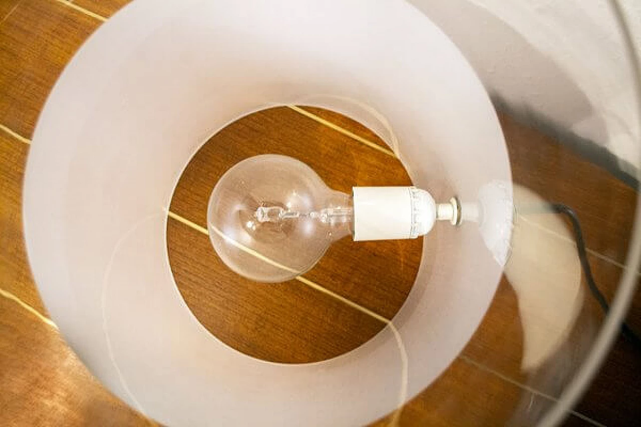 Glass Fatua table lamp by Guido Rosati for Fontana Arte, 1972 5