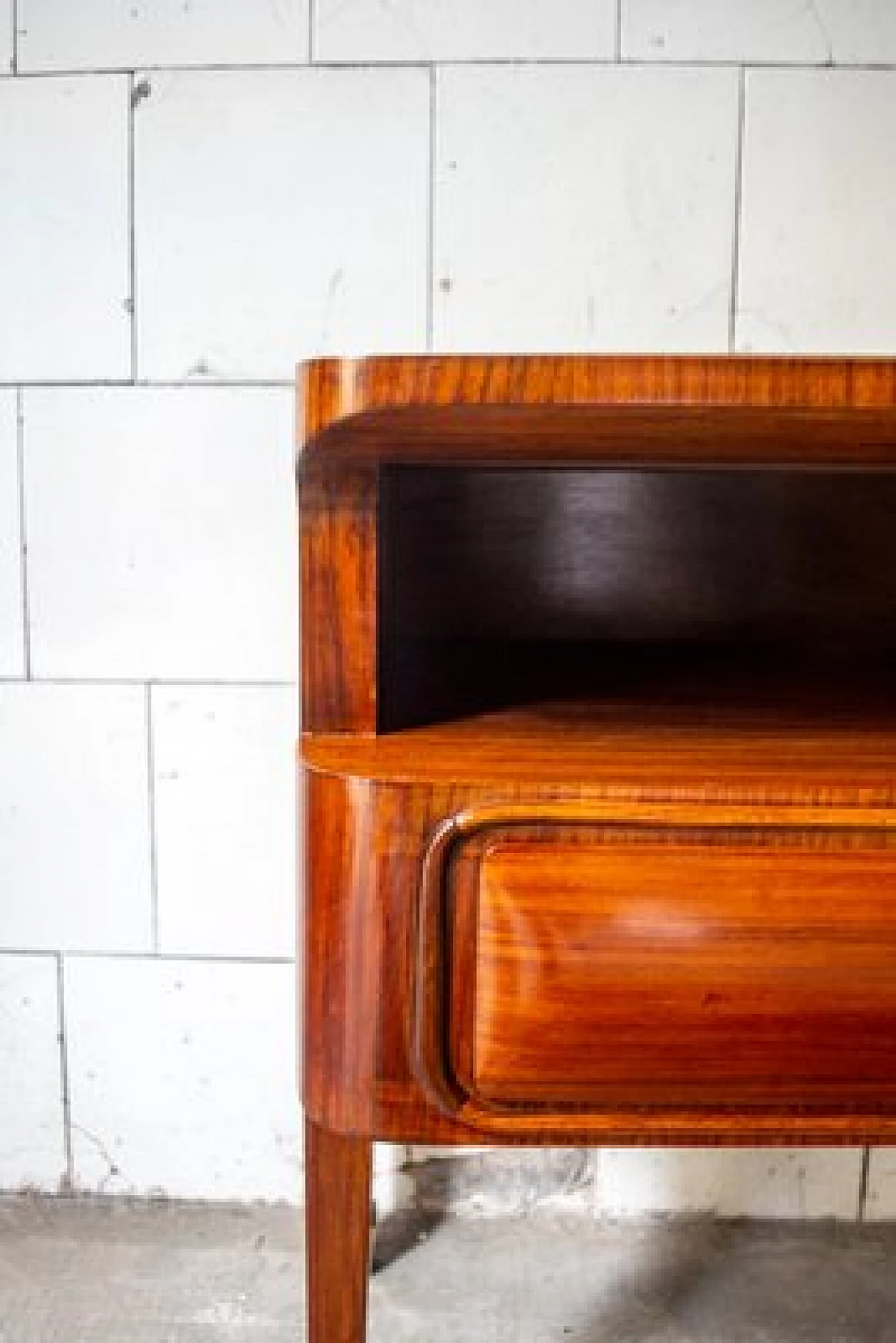 Coppia di comodini in palissandro di La Permanente Mobili Cantù, anni '70 7