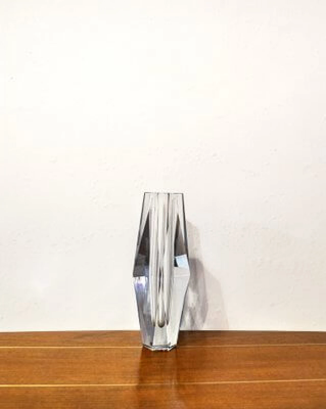 Pair of glass vases by Asta Strömberg for Strömbergshytt, 1960s 1