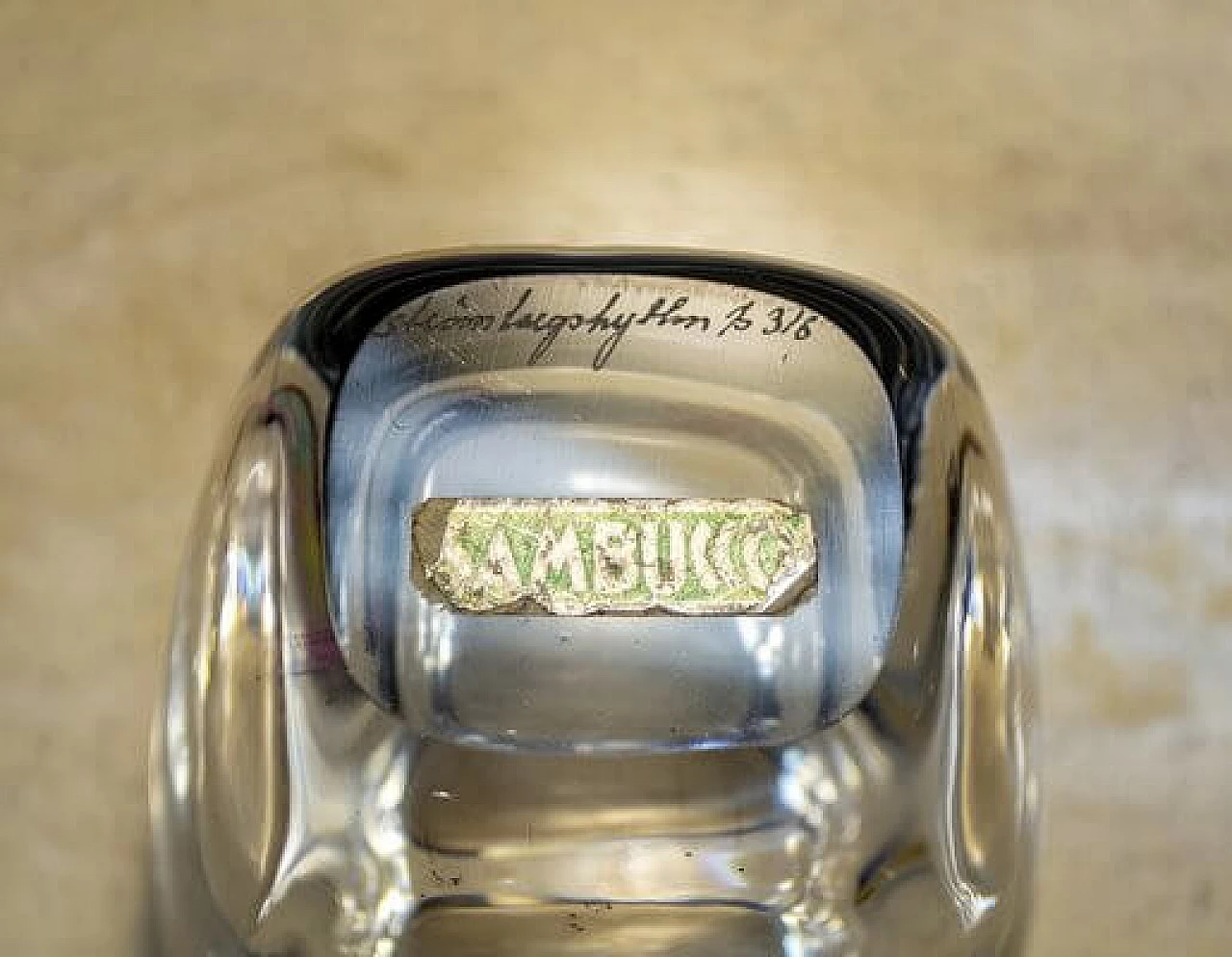 Pair of glass vases by Asta Strömberg for Strömbergshytt, 1960s 7