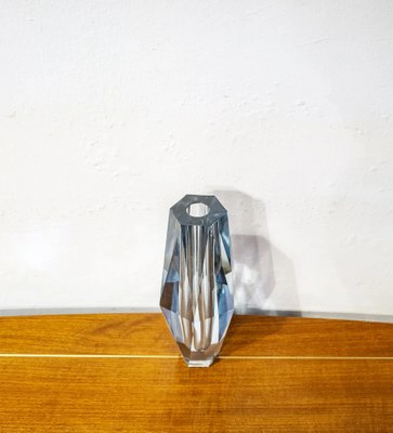 Pair of glass vases by Asta Strömberg for Strömbergshytt, 1960s 10