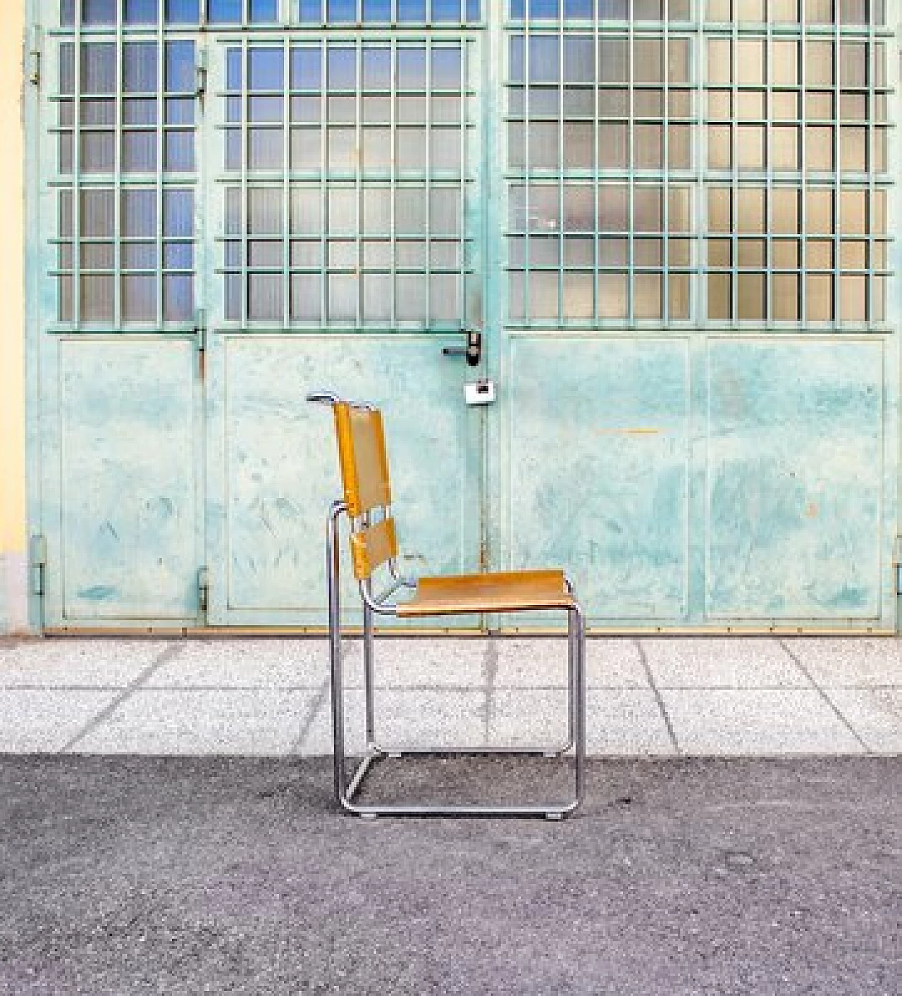 4 chrome-plated metal and leather chairs by Gastone Rinaldi for Rima, 1970s 3