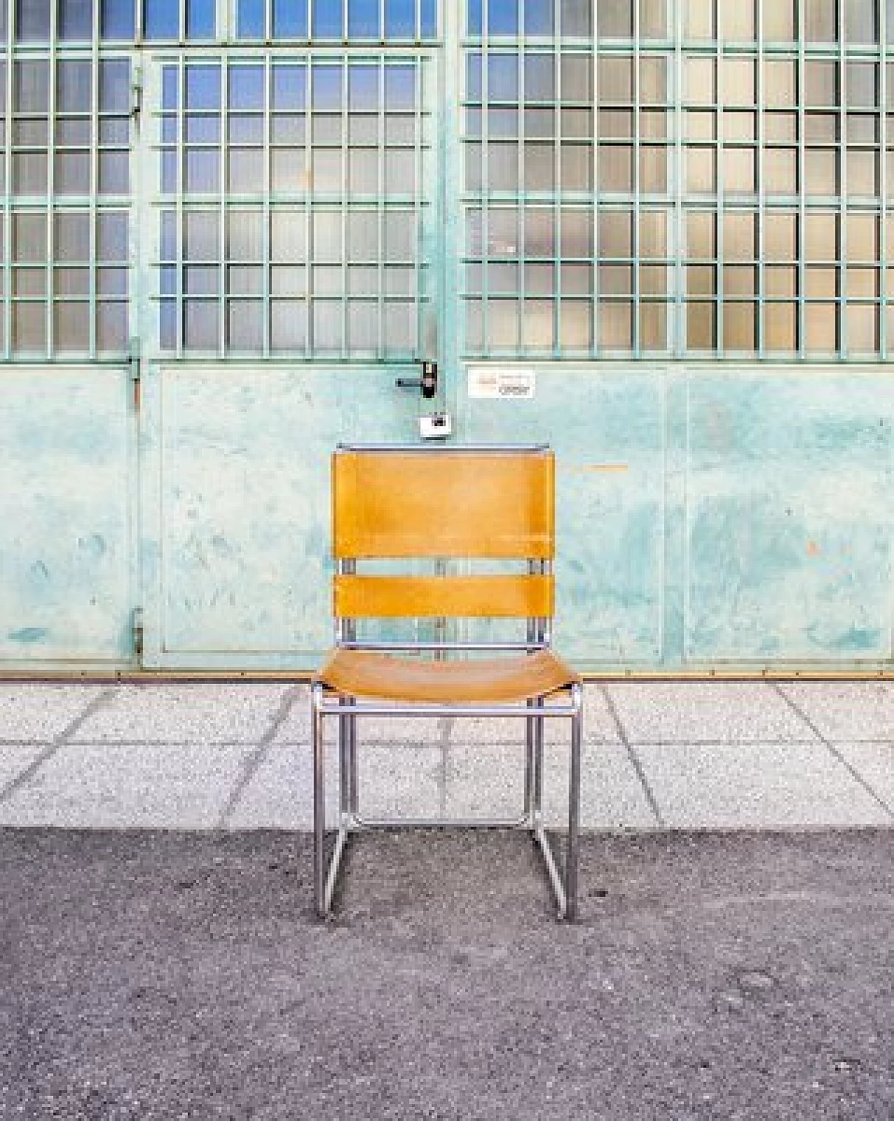 4 chrome-plated metal and leather chairs by Gastone Rinaldi for Rima, 1970s 4