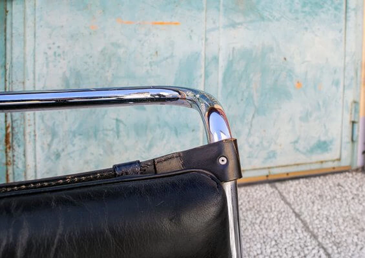 Poltrona MR Lounge Chair di Ludwig Mies Van Der Rohe per Knoll, anni '80 8