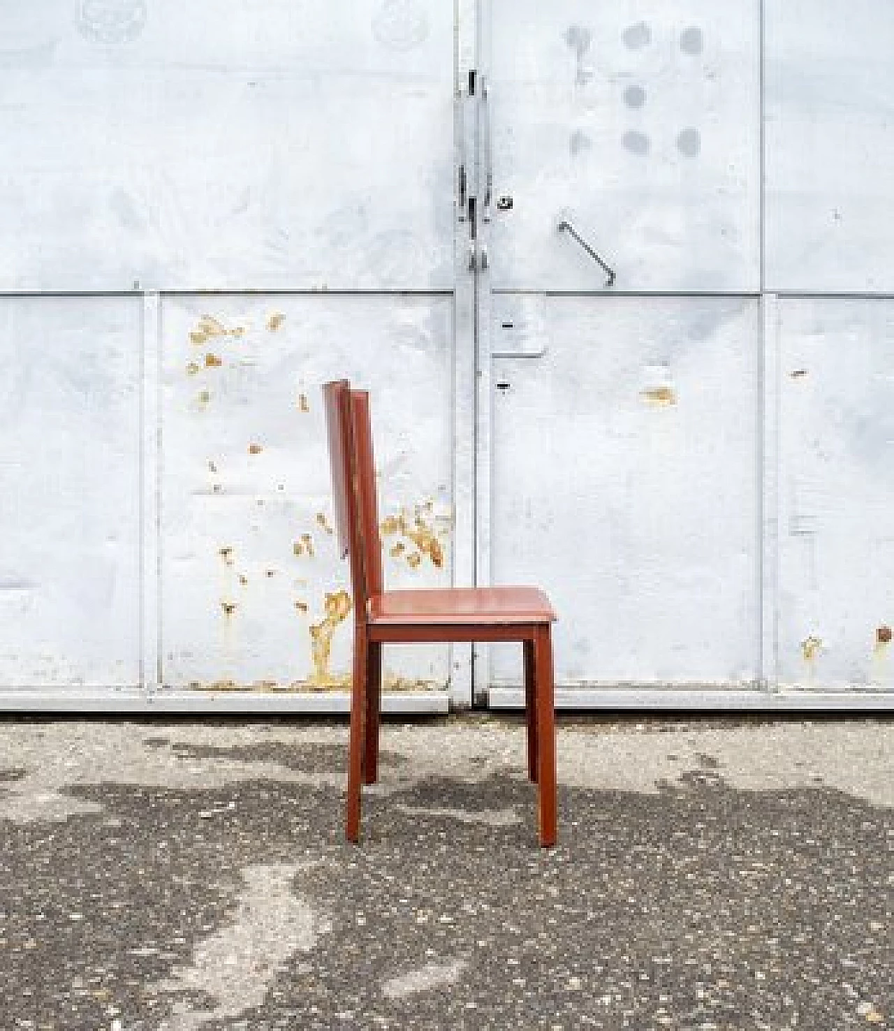 4 Sedie in pelle di Enrico Pellizzoni, anni '70 4