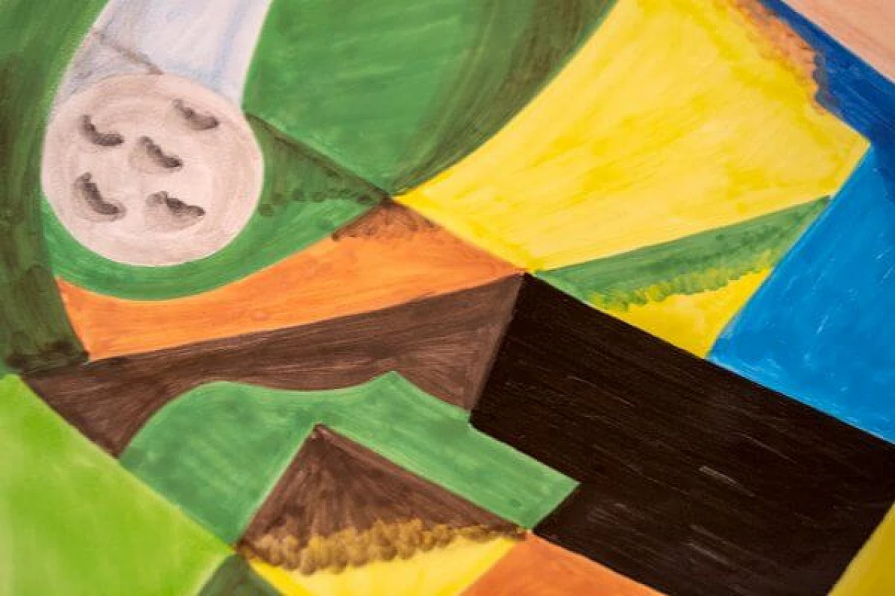 Piatto serie Connoisseur di Osvaldo Peruzzi per Ceramisti Faenza, Italia, anni '90 2