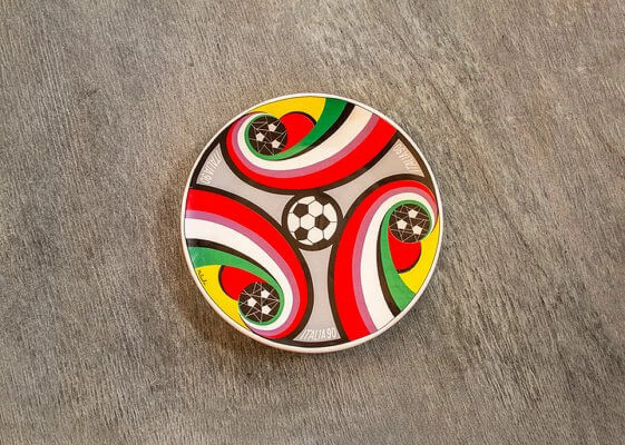 5 Piatti Connoisseur di Consorzio Ceramisti Faenza, anni '90 1