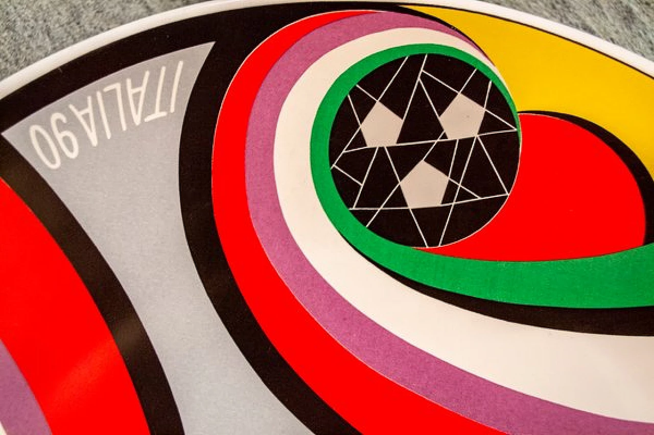 5 Piatti Connoisseur di Consorzio Ceramisti Faenza, anni '90 2