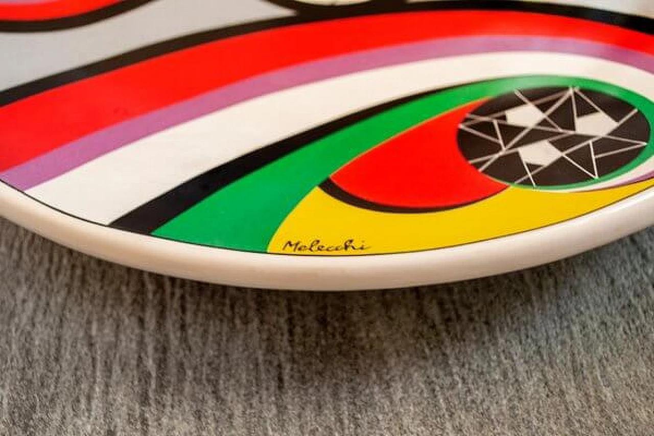 5 Piatti Connoisseur di Consorzio Ceramisti Faenza, anni '90 3