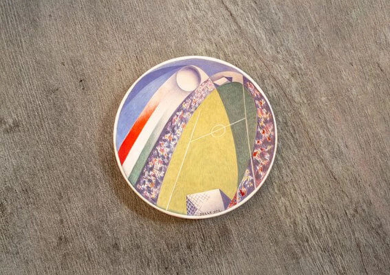 5 Piatti Connoisseur di Consorzio Ceramisti Faenza, anni '90 5