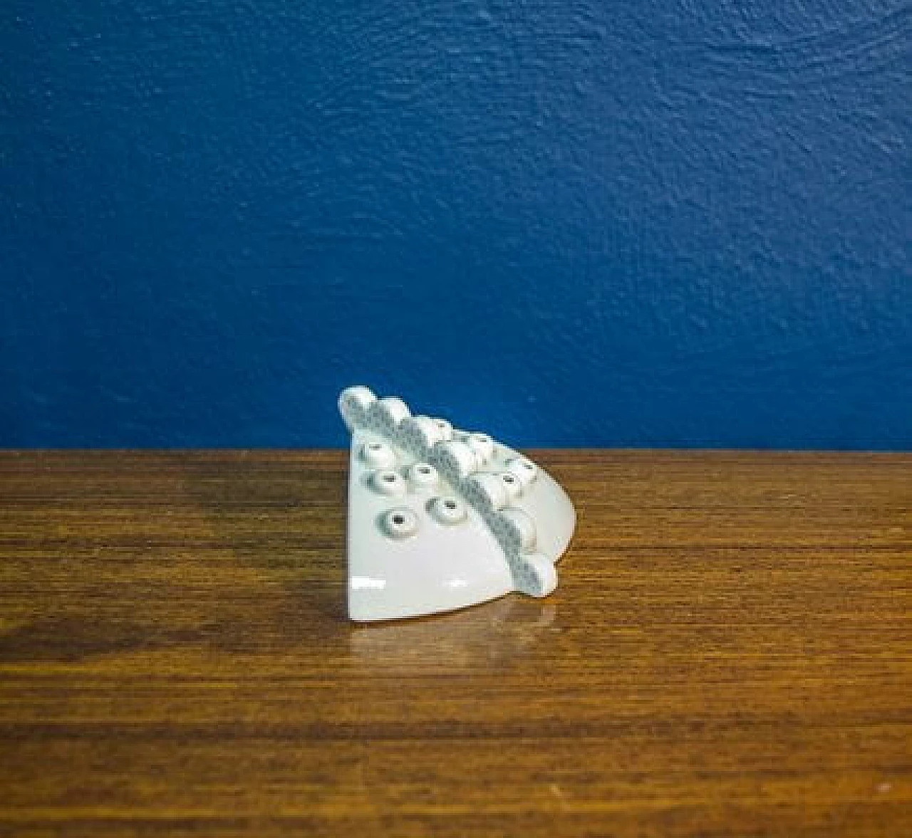 Porta stuzzicadenti Manitoba in ceramica di Matteo Thun per Memphis, anni '80 2