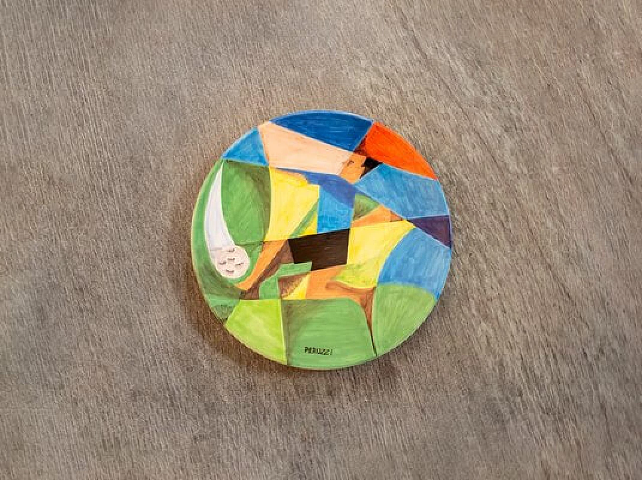 5 Piatti Connoisseur di Consorzio Ceramisti Faenza, anni '90 10