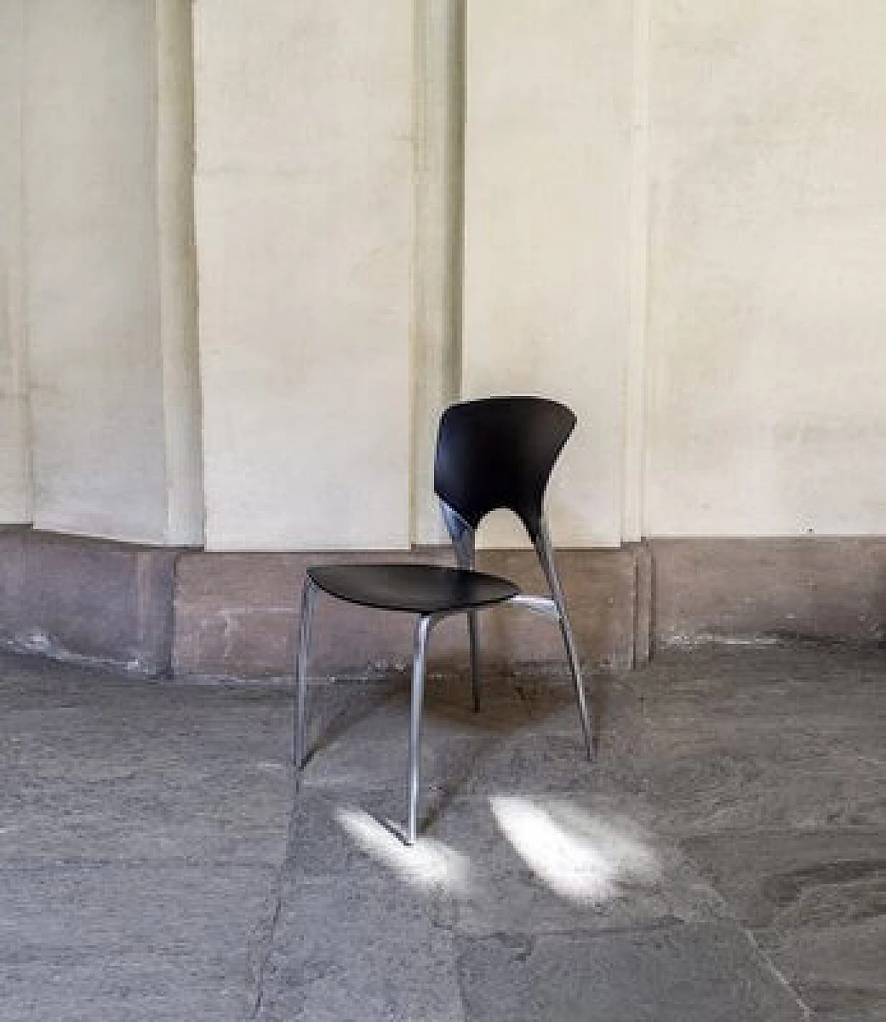 Coppia di Sedie impilabili Silla di Josep Llusca per Driade, 1995 2