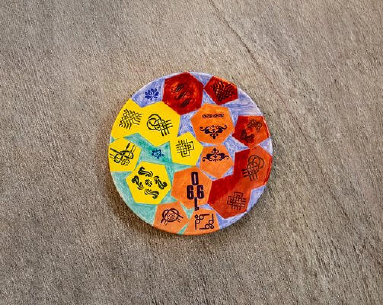 5 Piatti Connoisseur di Consorzio Ceramisti Faenza, anni '90 13