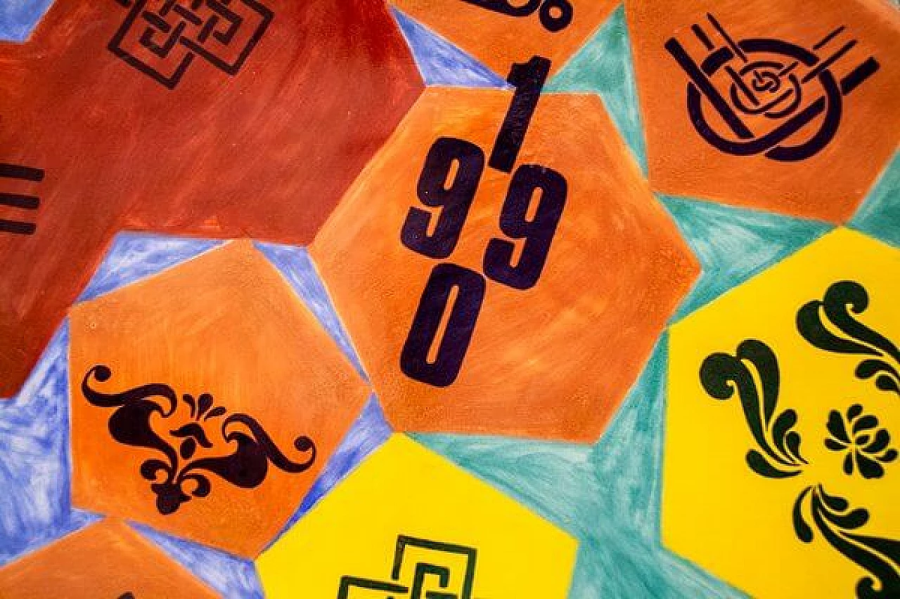 5 Piatti Connoisseur di Consorzio Ceramisti Faenza, anni '90 14