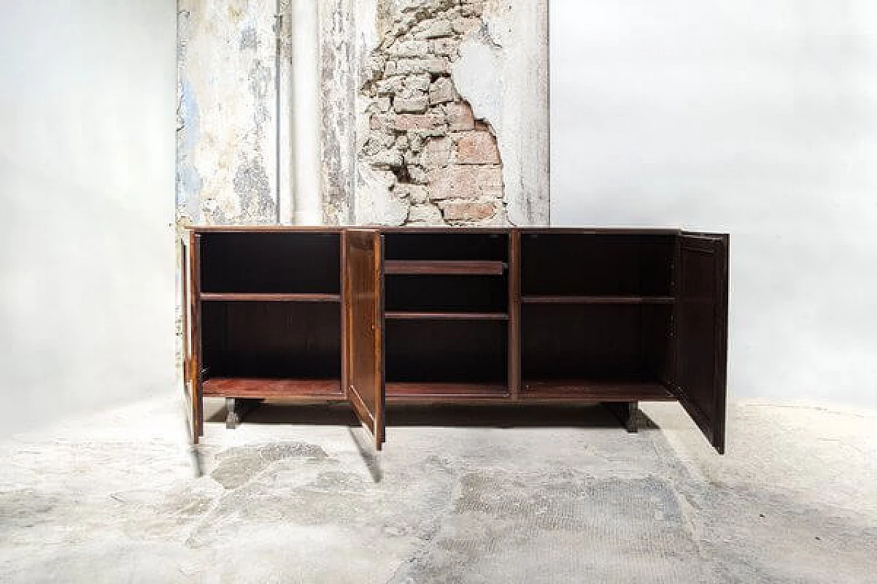 Credenza in palissandro di Franco Albini per Poggi, 1957 3
