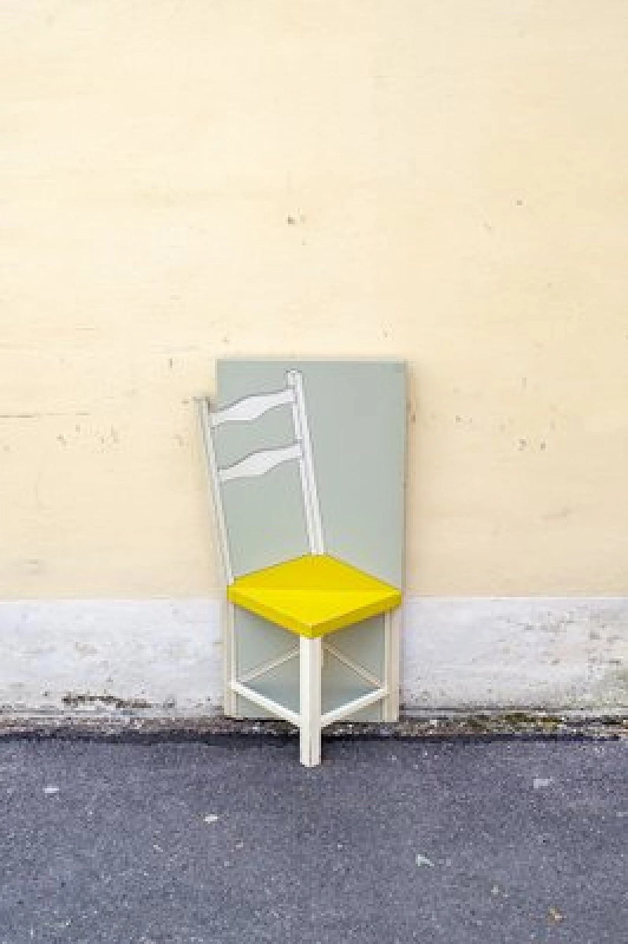 Silvio Artero, Bisbetica, scultura su legno verniciato, 1981 1