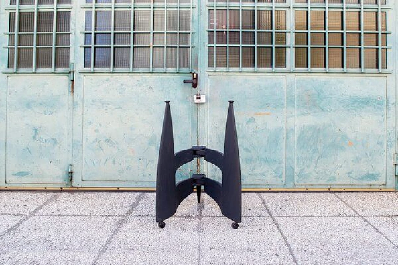 Folding structure TV holder by Denis Santachiara for Zerodisegno, 1980s 2