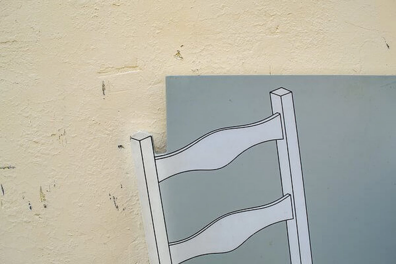 Silvio Artero, Bisbetica, scultura su legno verniciato, 1981 5