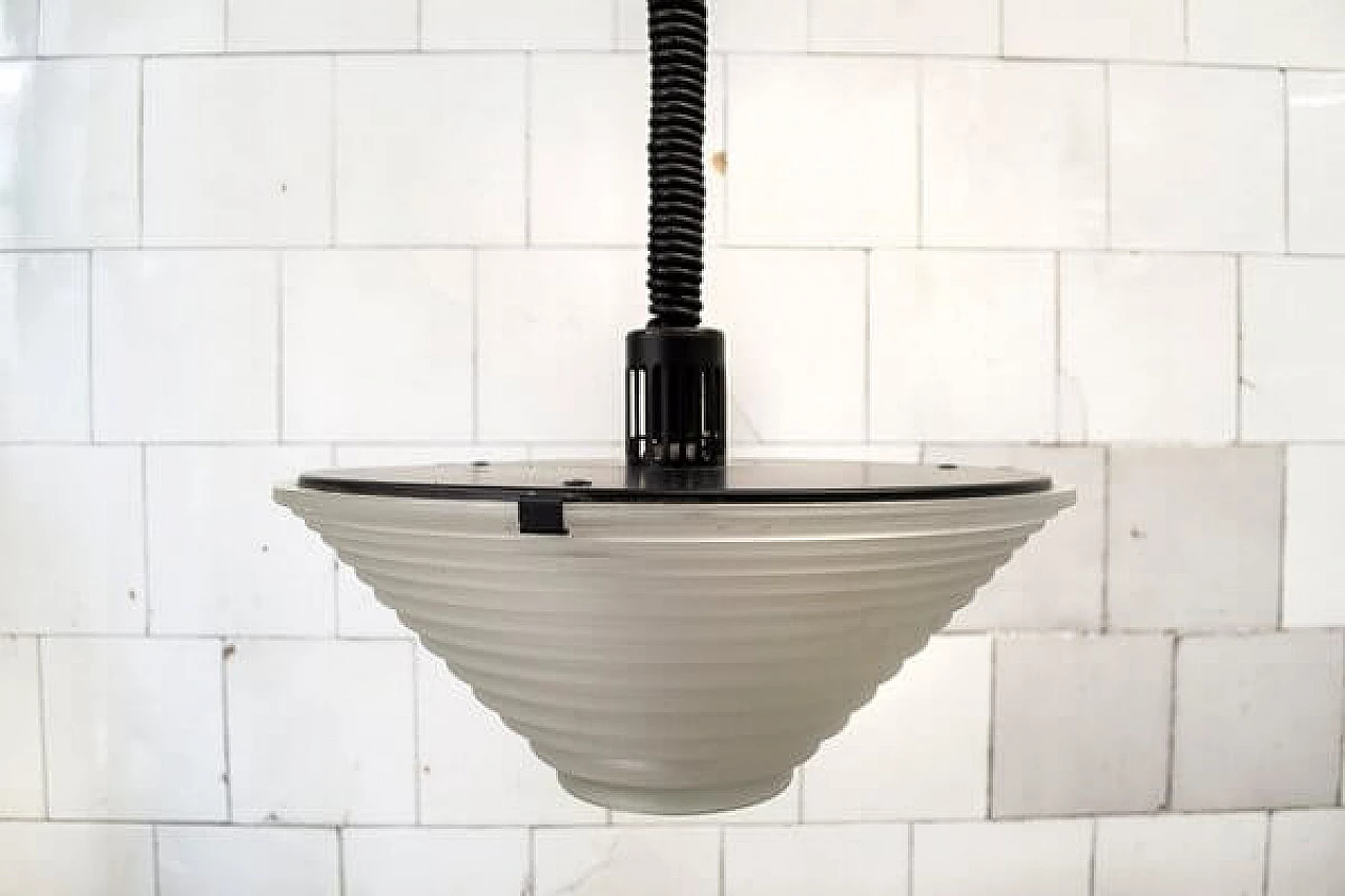 Lampada a sospensione Egina Ceilingiera di Angelo Mangiarotti per Artemide, 1979 2