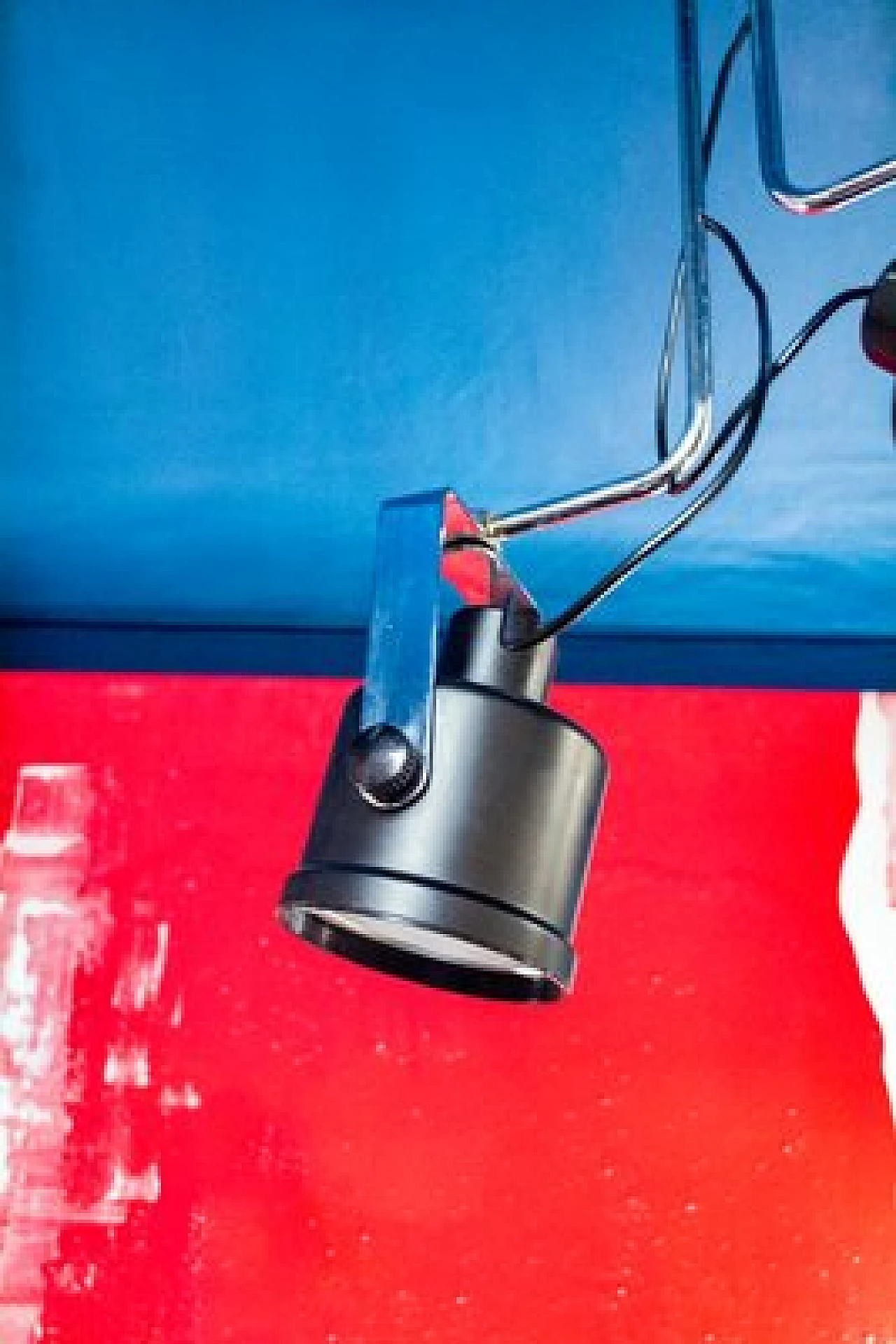 Two-light ceiling lamp by Brusasco & Torrett for Luci Milano, 1970s 4