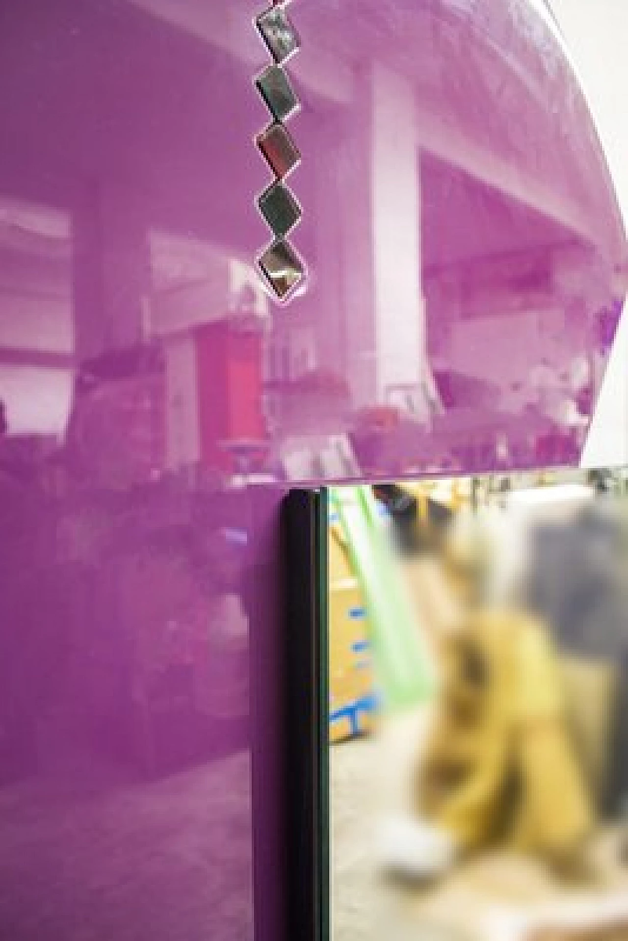 Specchio da parete di Saporiti, anni '80 4