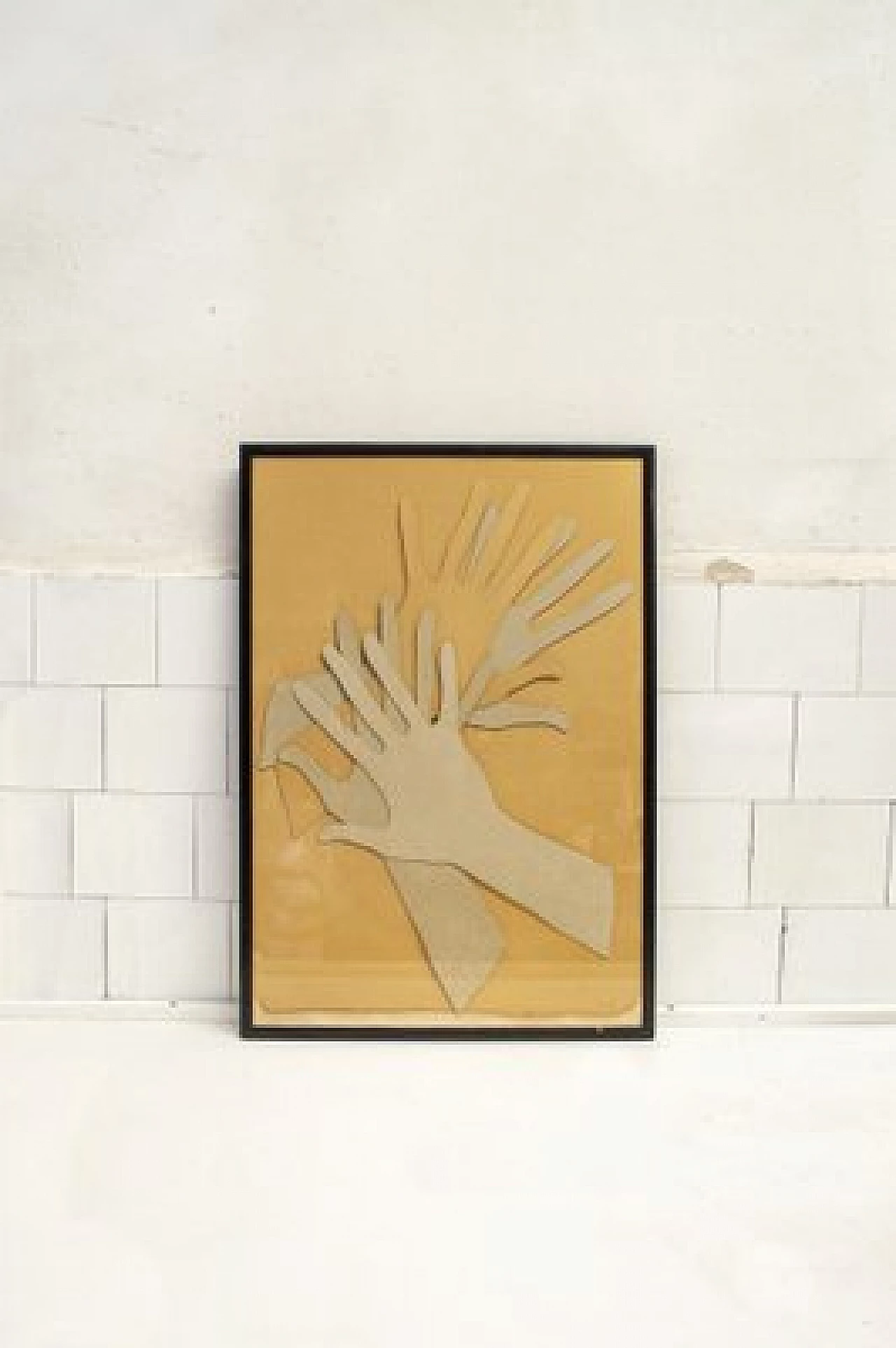 Multiplo in cartone fustellato Applausi di Mario Ceroli, 1969 1