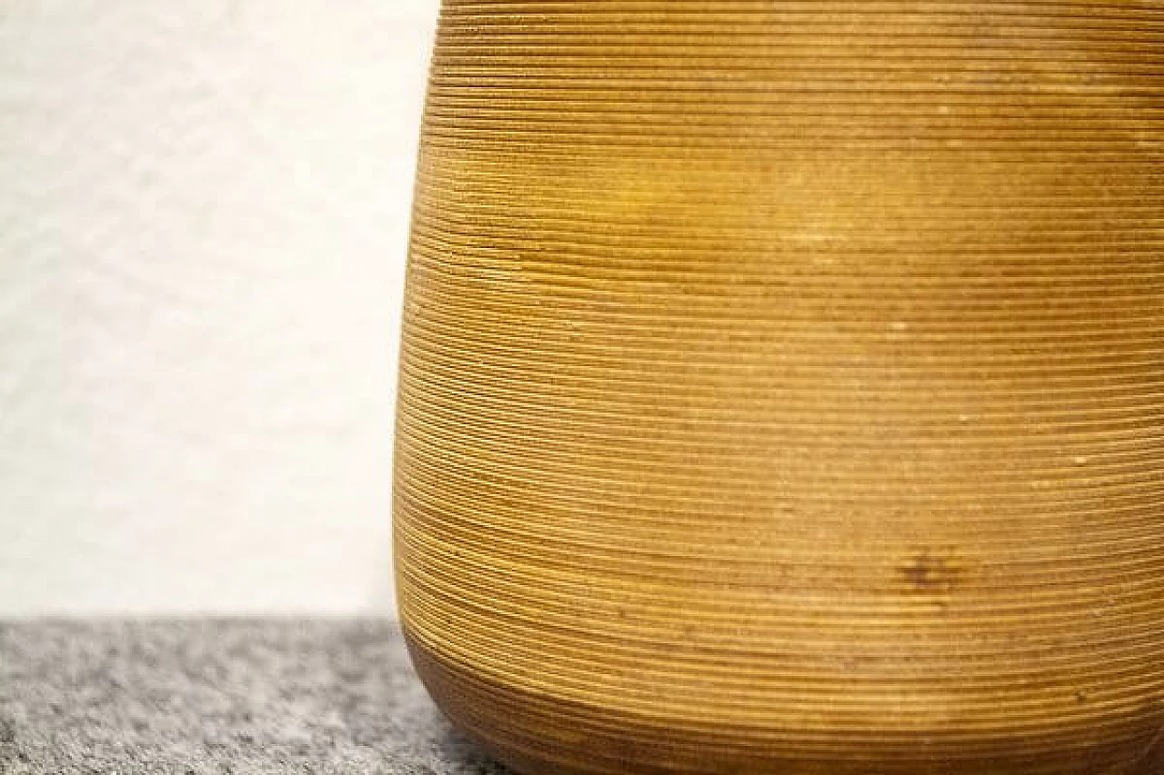 Bottiglia in ceramica di Franco Pozzi per Gresline, anni '70 2